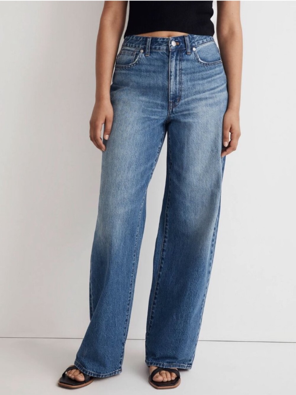 Madewell Super Wide Leg Jeans Size 26